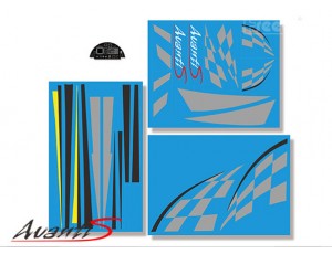 Freewing Avanti S Decal Set